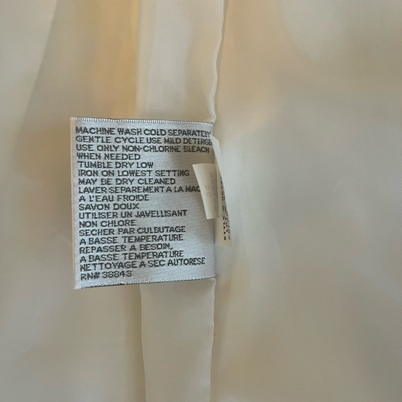 Via Spiga White Belted Trench Coat - Picture 7 of 9